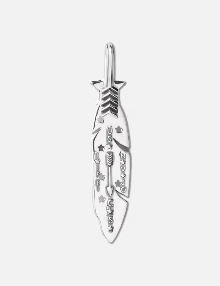 Cs Navajo Sheriff Star Arrow Feather Pendant – Starry Taipei
