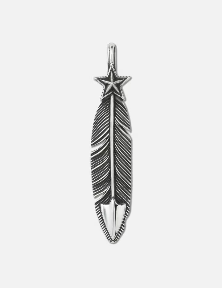 CS Navajo Sheriff Star Arrow Feather