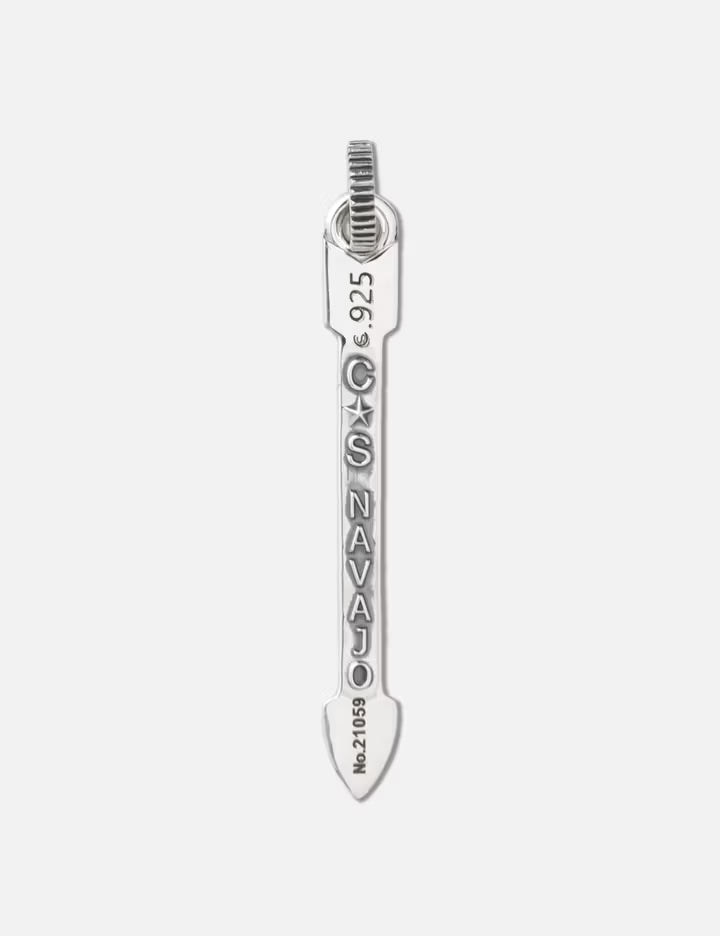 CS Symbol Shooting Arrow Over The Rainbow Pendant