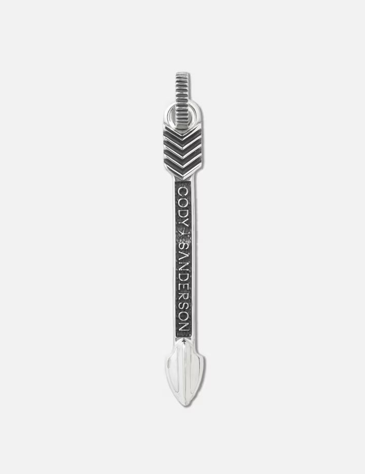 CS Symbol Shooting Arrow Over The Rainbow Pendant