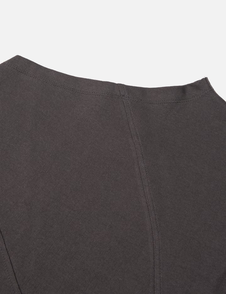 Curved Long Sleeve Top