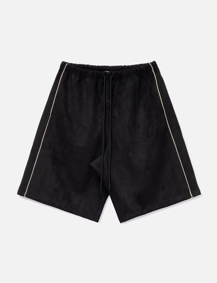 Suede Fleece Signature Relaxed Sweatshort