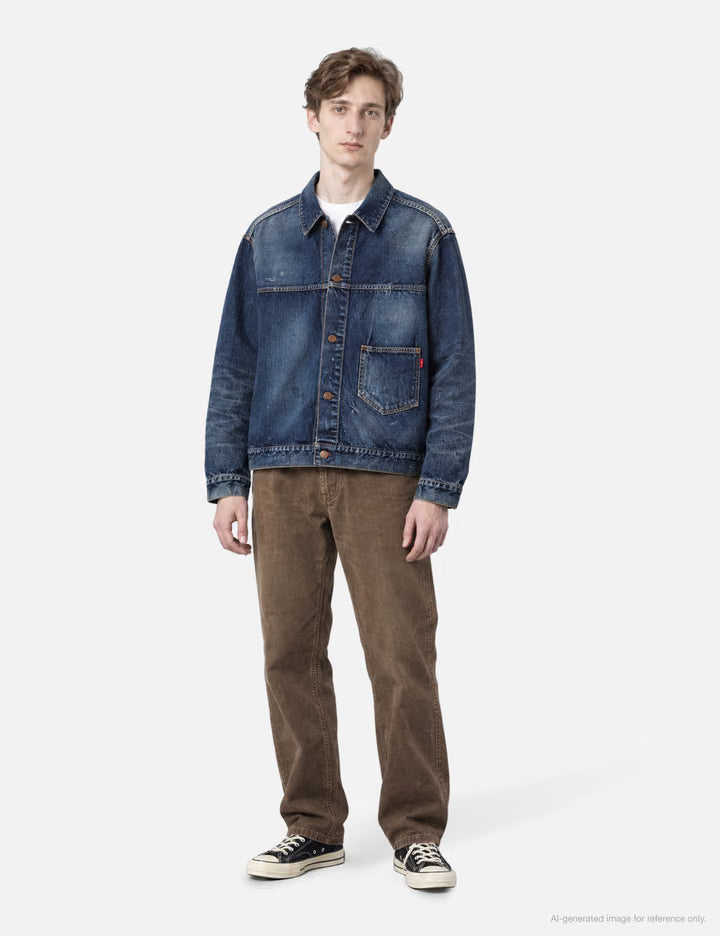 Damaged Denim Jacket