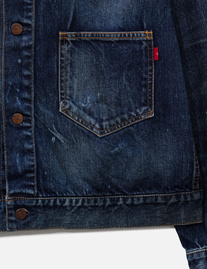Damaged Denim Jacket