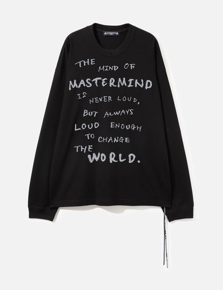 Boxy Decorated LS Tee