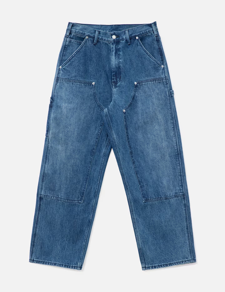 Denim Double Knee Pant