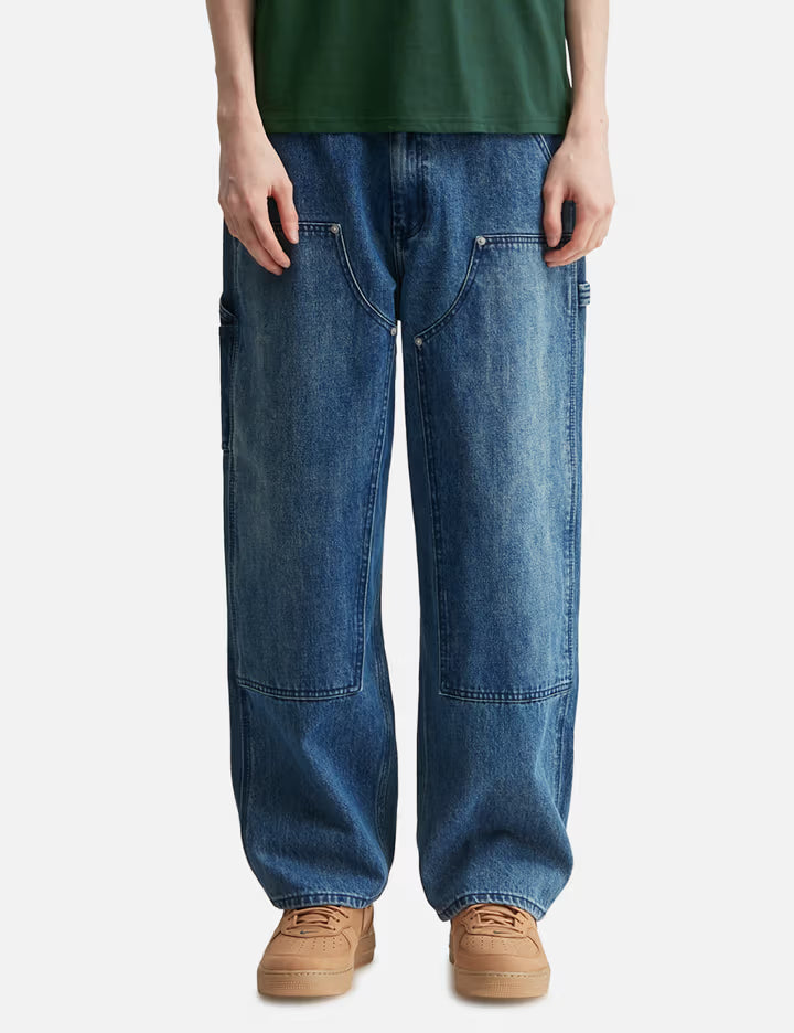Denim Double Knee Pant