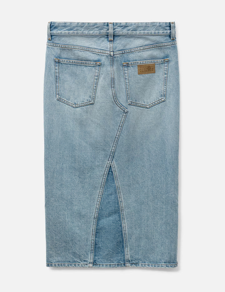 Denim Midi Skirt
