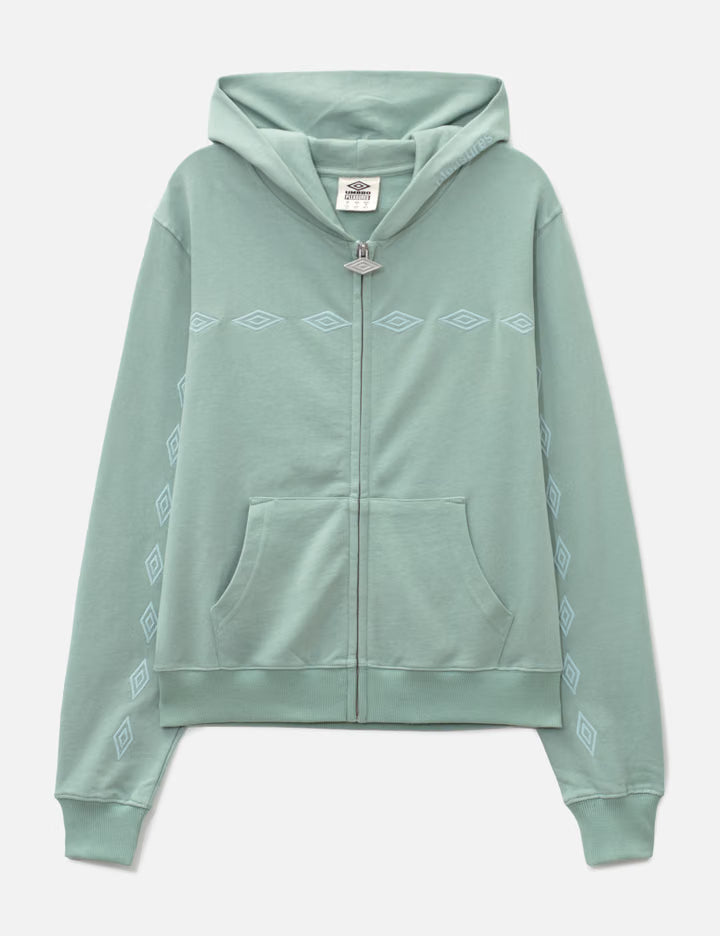 Diamonds Zip Fitted Hoodie