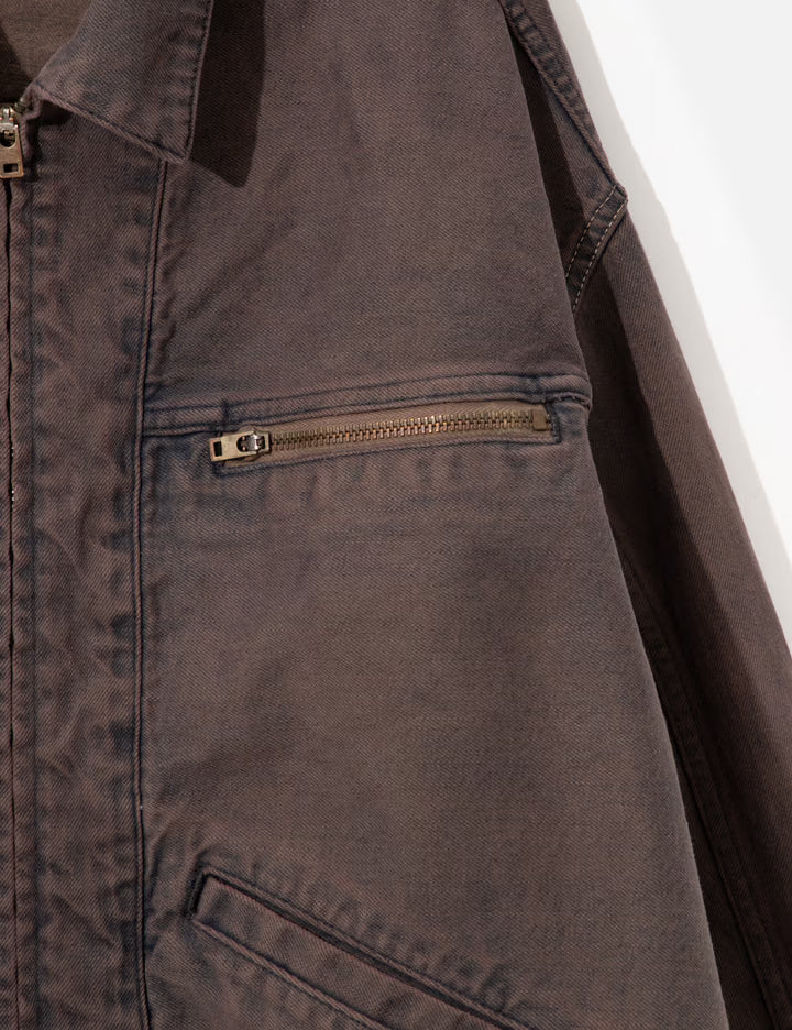 Double-End Selvedge Denim Blouson Gradation