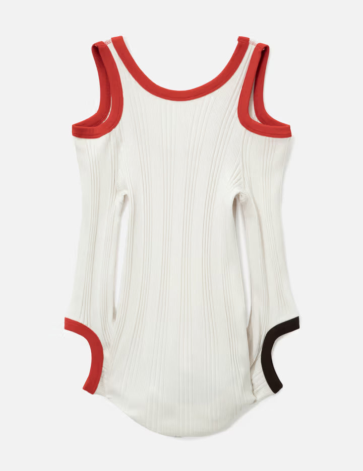 Double-End Suvin Compact Rib Hollow Top