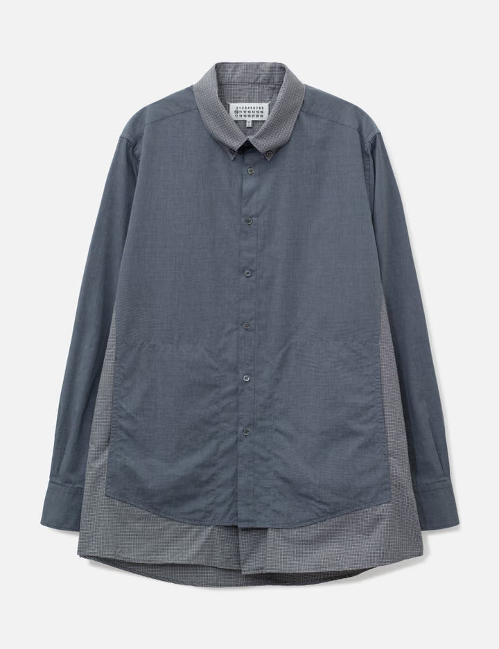 Double-Layered Cotton Shirt