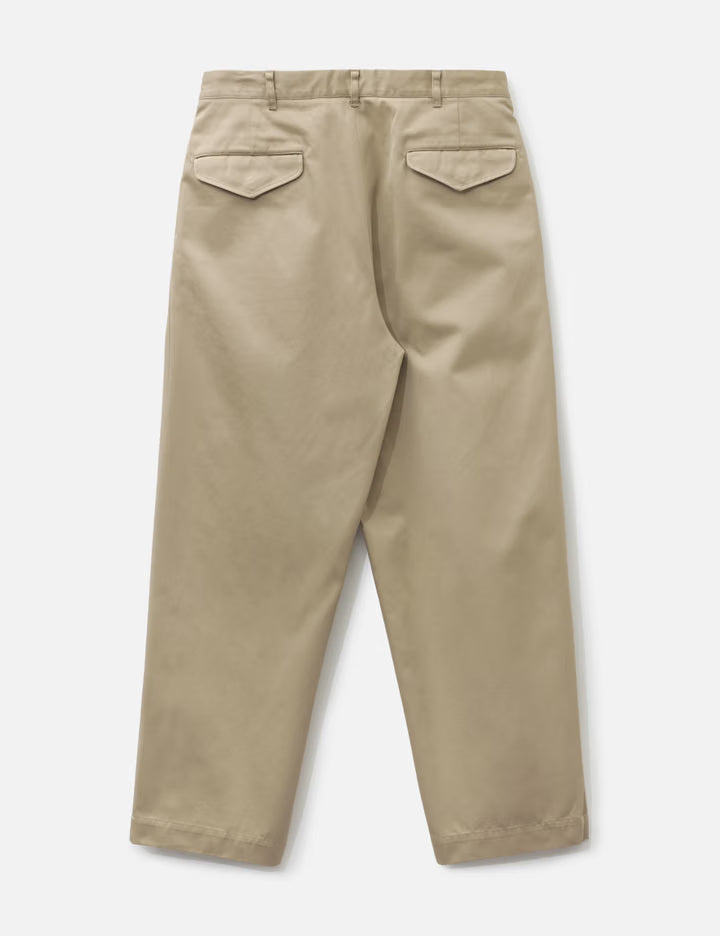 Double Pleated Chino Pants