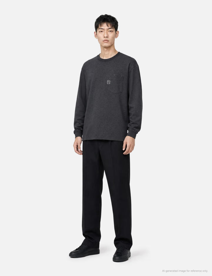 Double Pocket L/S T-Shirt