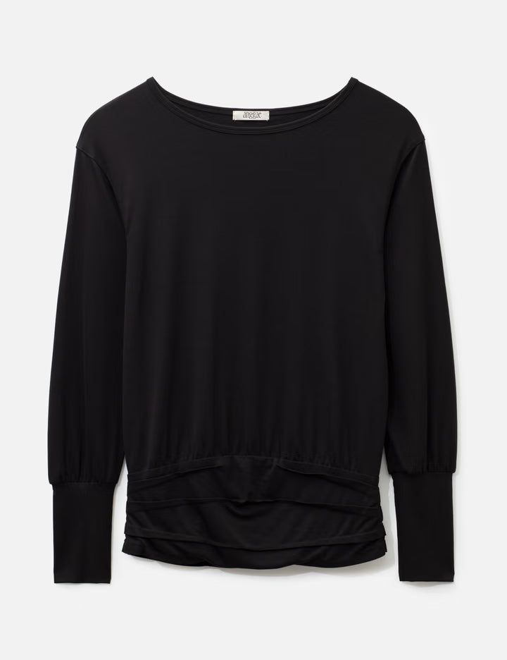 Draped Belt T-Shirt