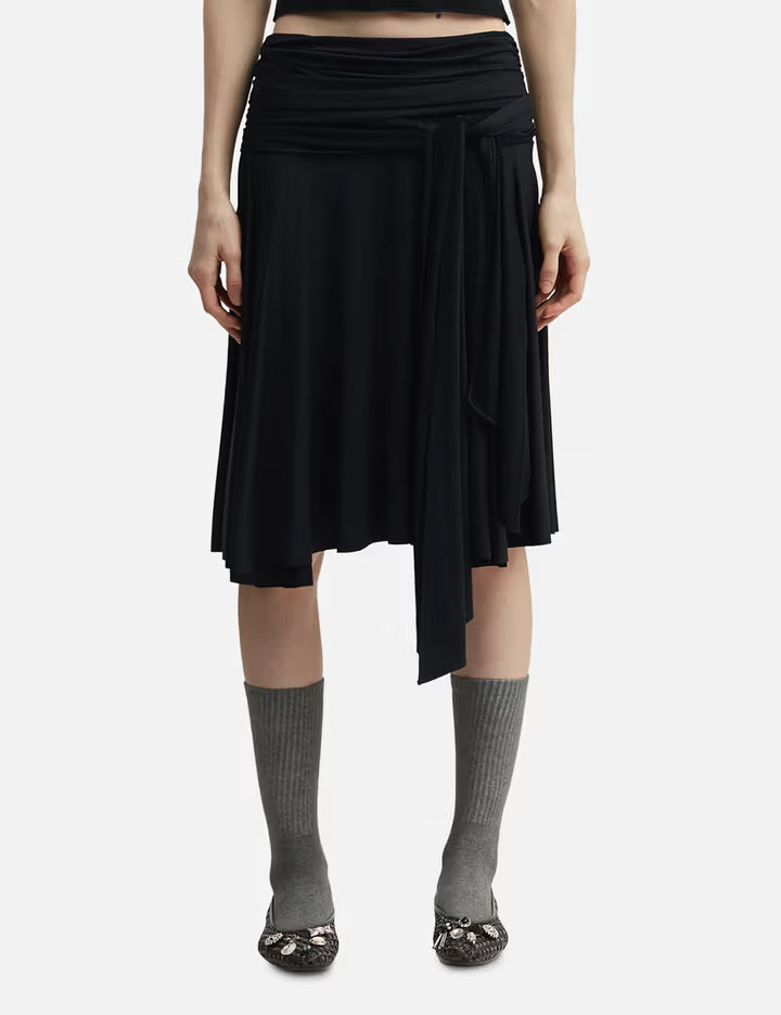 Draped Wave Skirt