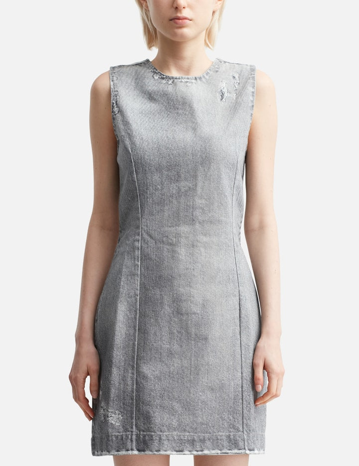 Allegra Printed Denim Dress