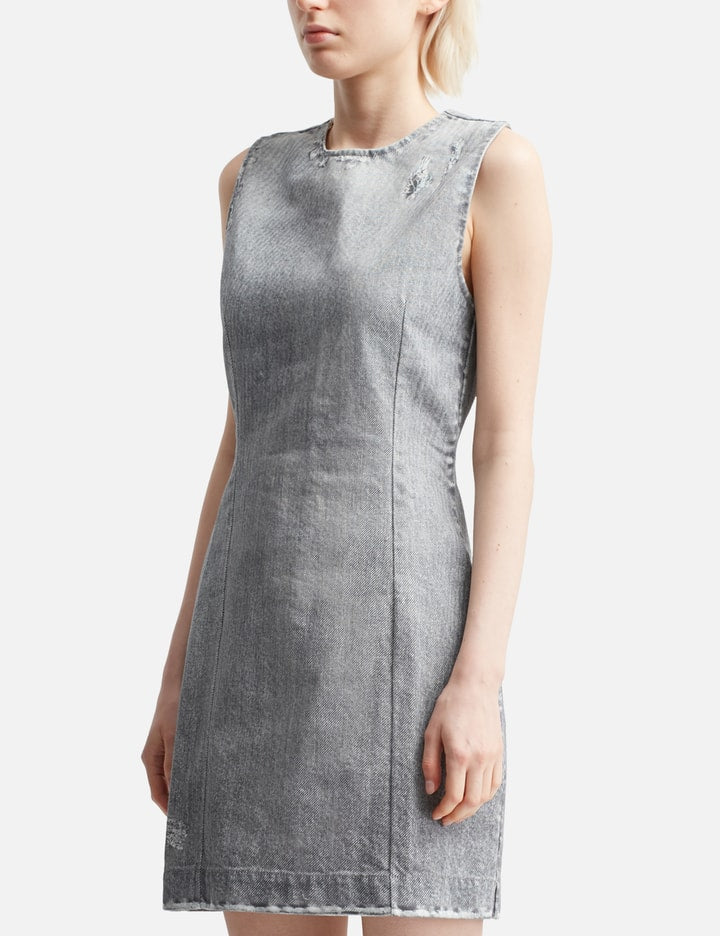 Allegra Printed Denim Dress