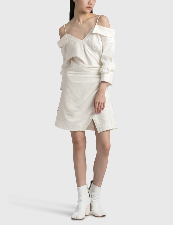 Monrow Mini Shirt Dress