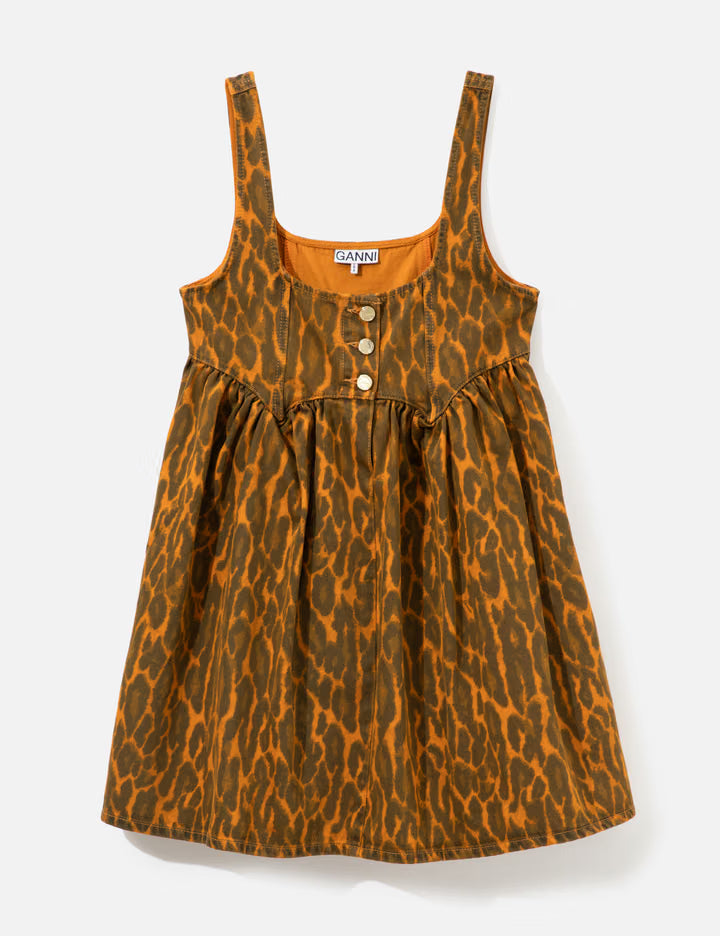 Dress In Leopard Denim