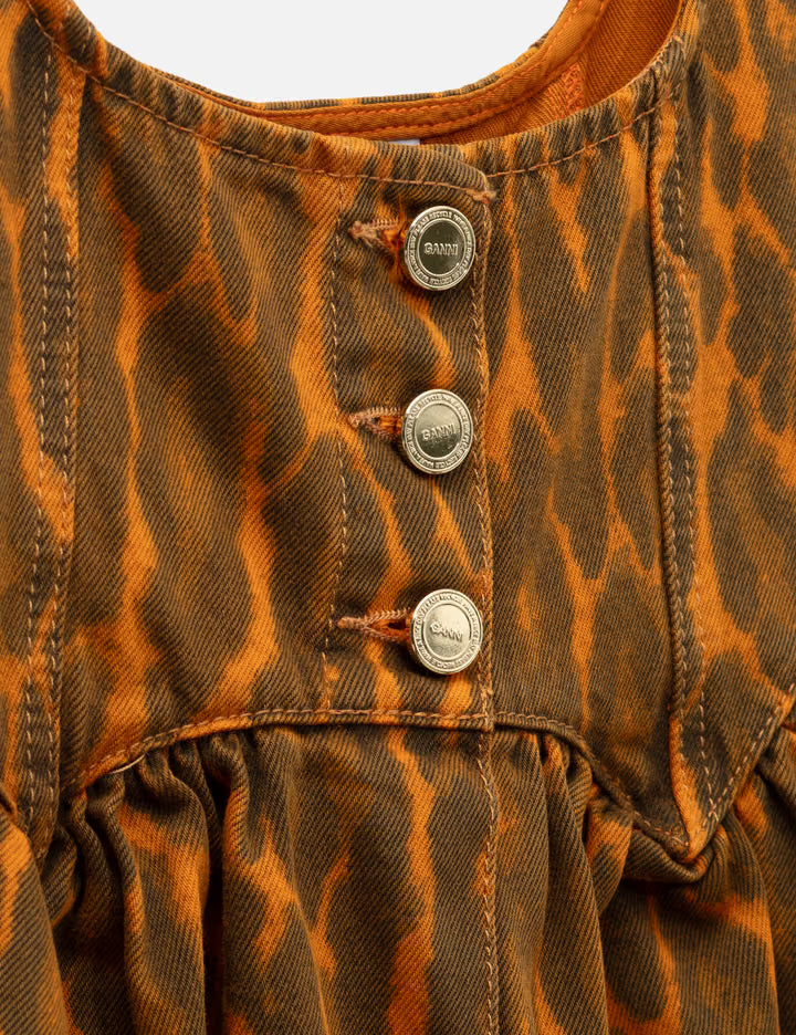 Dress In Leopard Denim