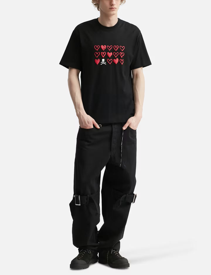Puffed Heart SS Tee