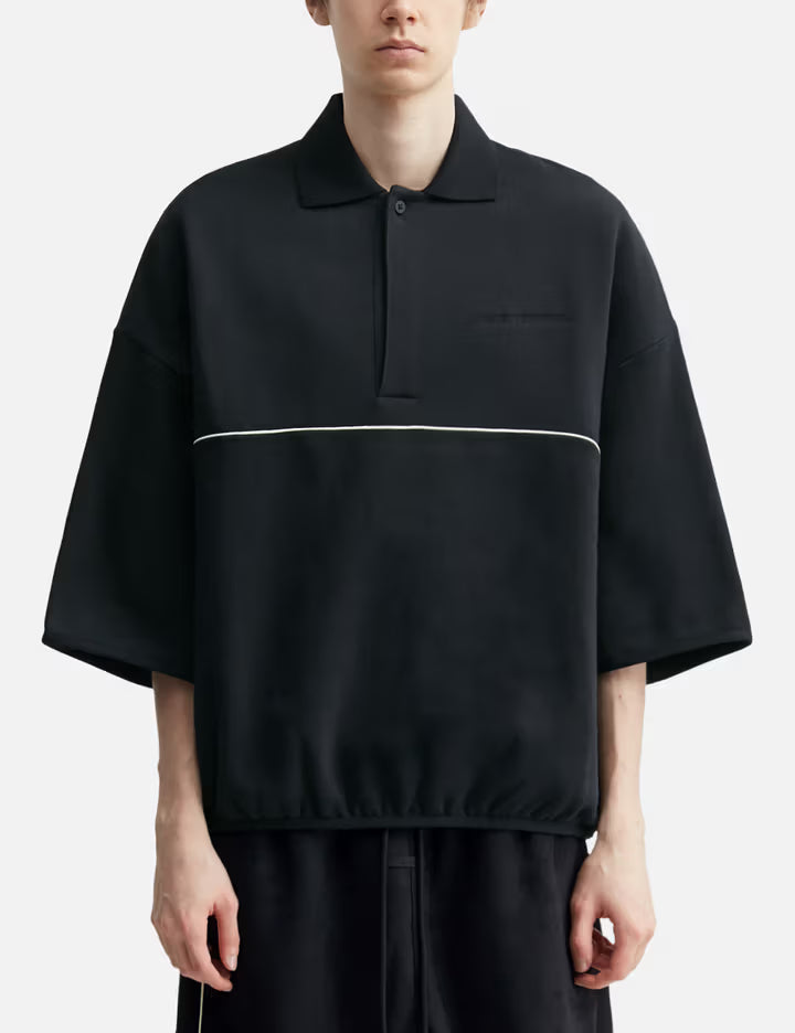 Active Trace 3/4 Sleeve Modern Polo Sweatshirt