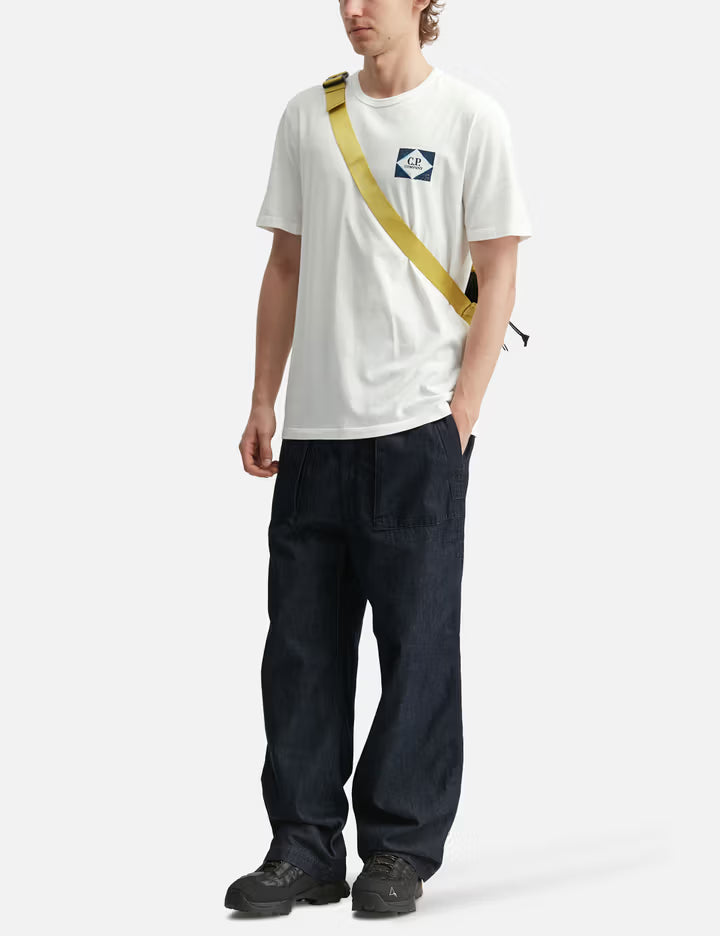 Compact 20/1 Jersey Short Sleeve Logo T-Shirt