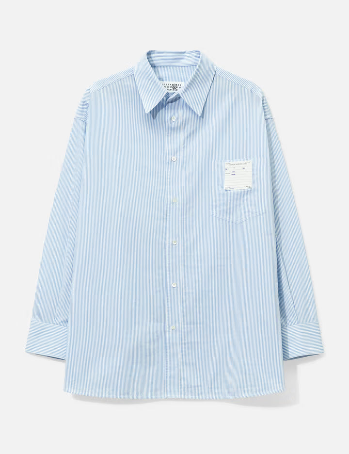 Striped Poplin Shirt