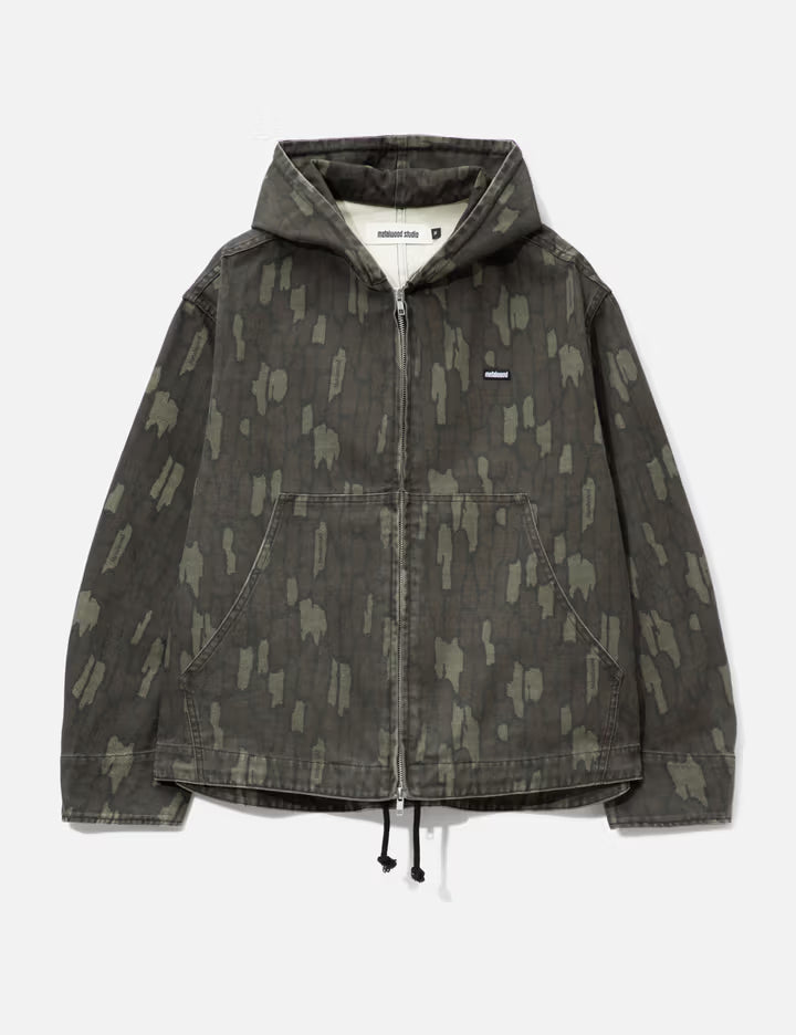 Cotton Twill ZIP Hoodie