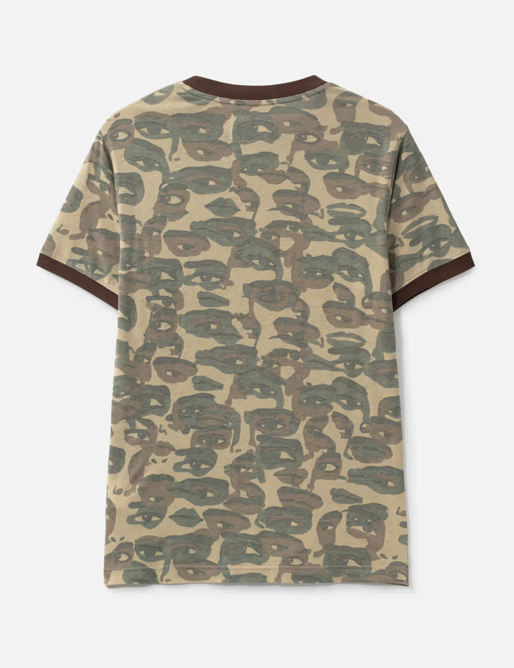 Face Camo Short Sleeve Shirt