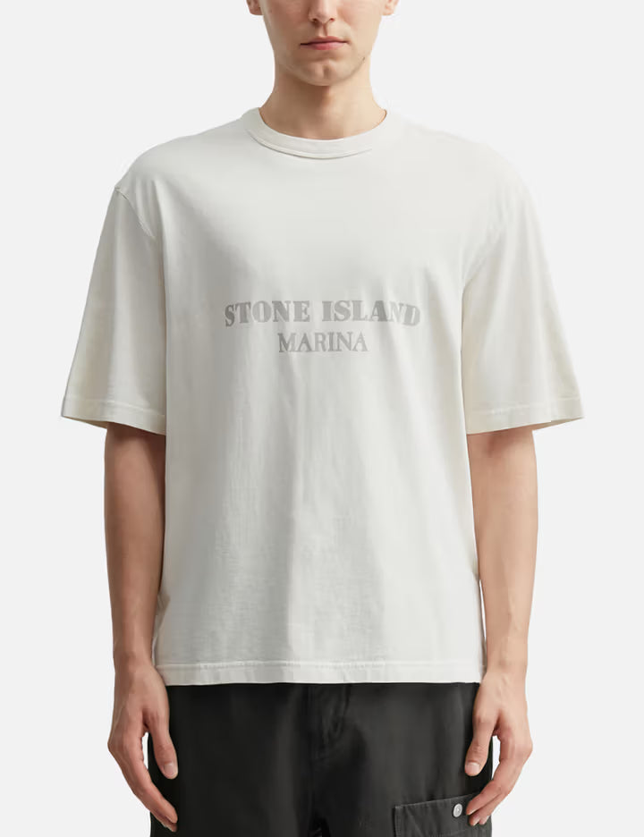 Combed Organic Cotton Jersey_S.I. Marina Oversized-Fit T-Shirt