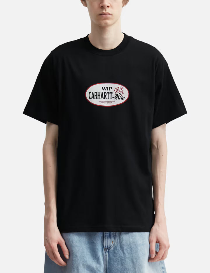 Short Sleeves Harlequin BBQ T-Shirt