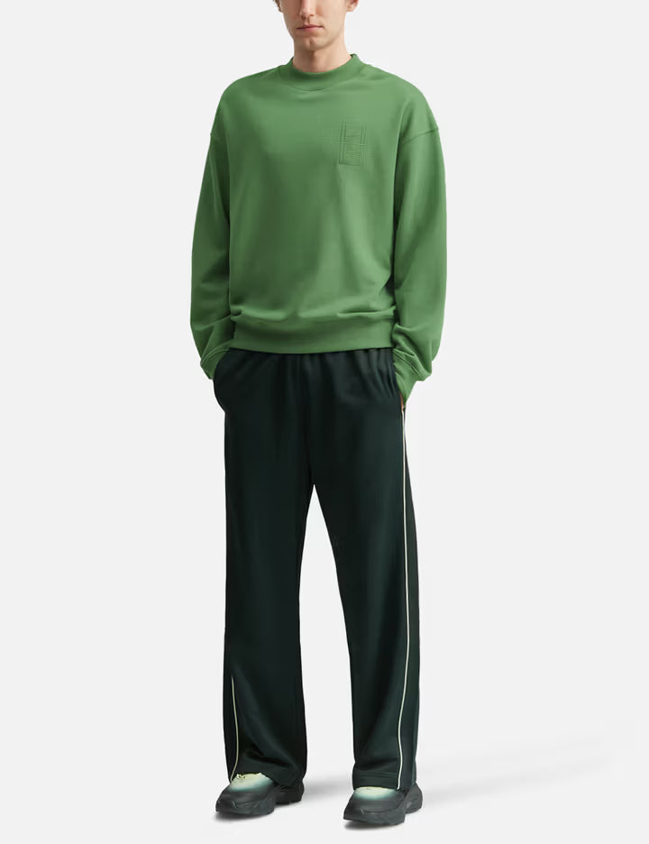 Embroidered Fleece Sweatshirt