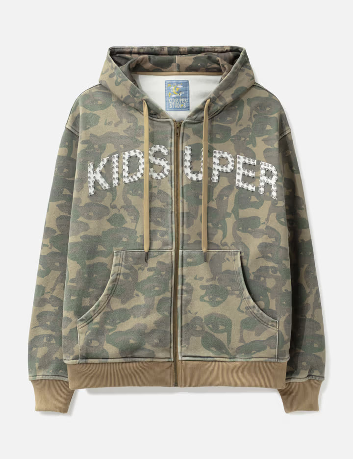 Face Camo Hoodie