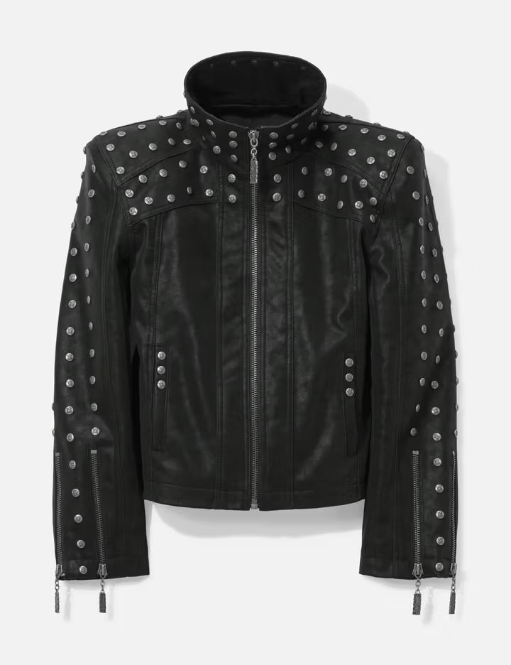 "Jotaro" PU Leather Jacket