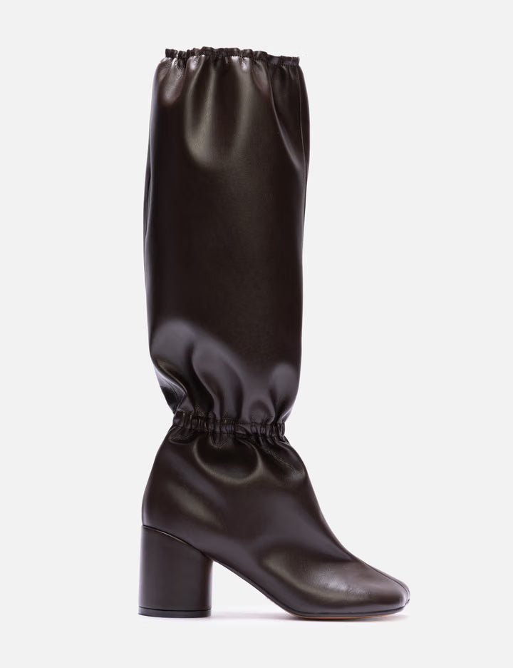 Elasticated Anatomic Knee-High Boots