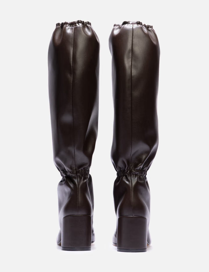 Elasticated Anatomic Knee-High Boots