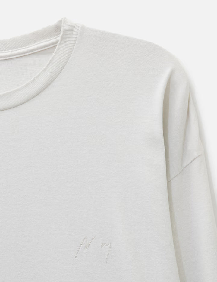 Embroidery Dyed LS T-Shirt