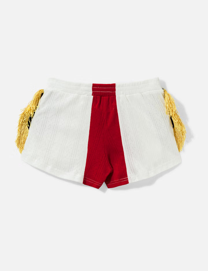 Epaulette Women's Shorts White