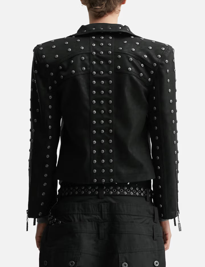 "Jotaro" PU Leather Jacket