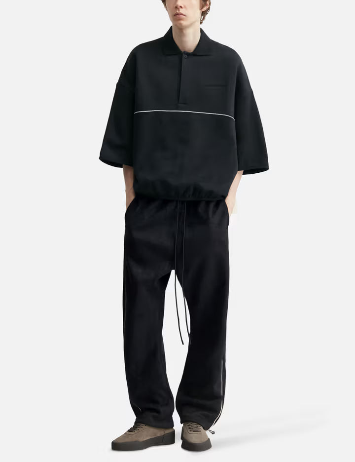 Active Trace 3/4 Sleeve Modern Polo Sweatshirt