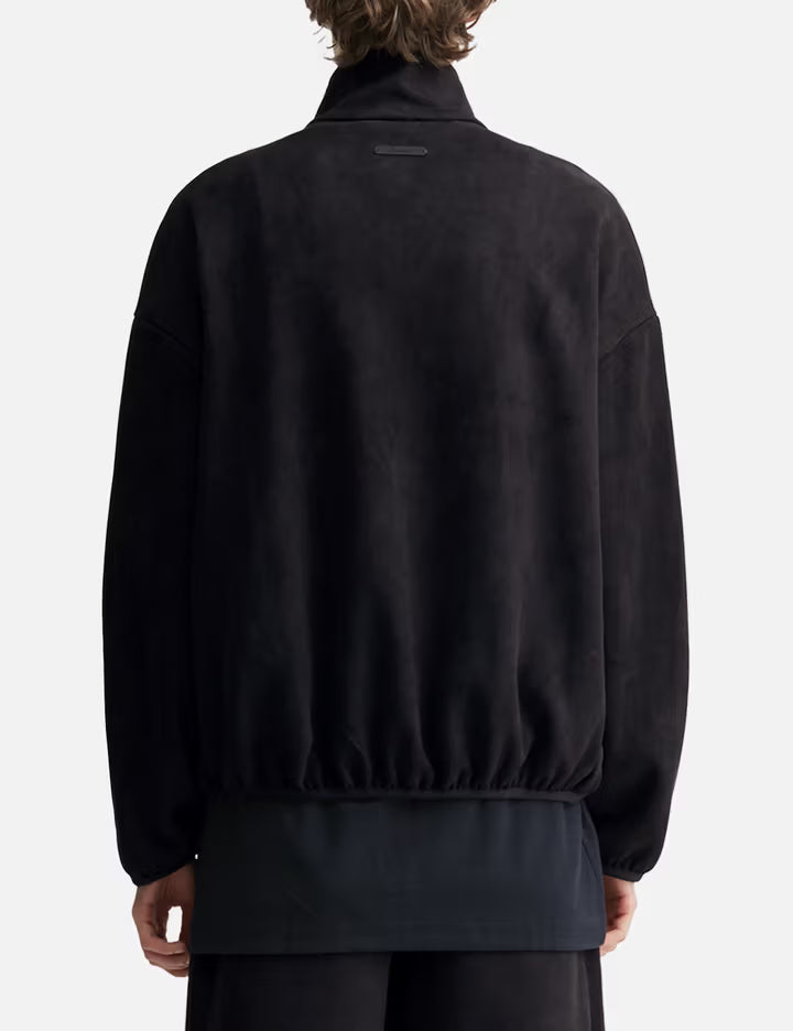 Suede Fleece Signature Modern Track Jacket
