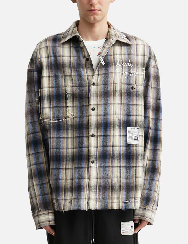 Vintage Like Check Shirt