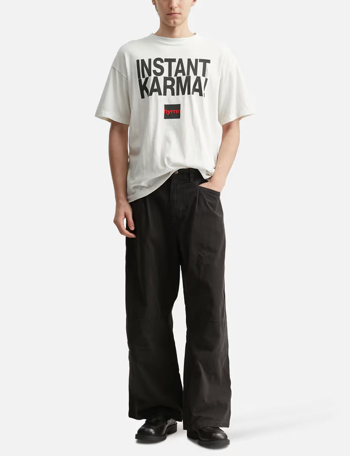 Saint Michael × John Lennon Instant Karma Short Sleeves T-Shirt