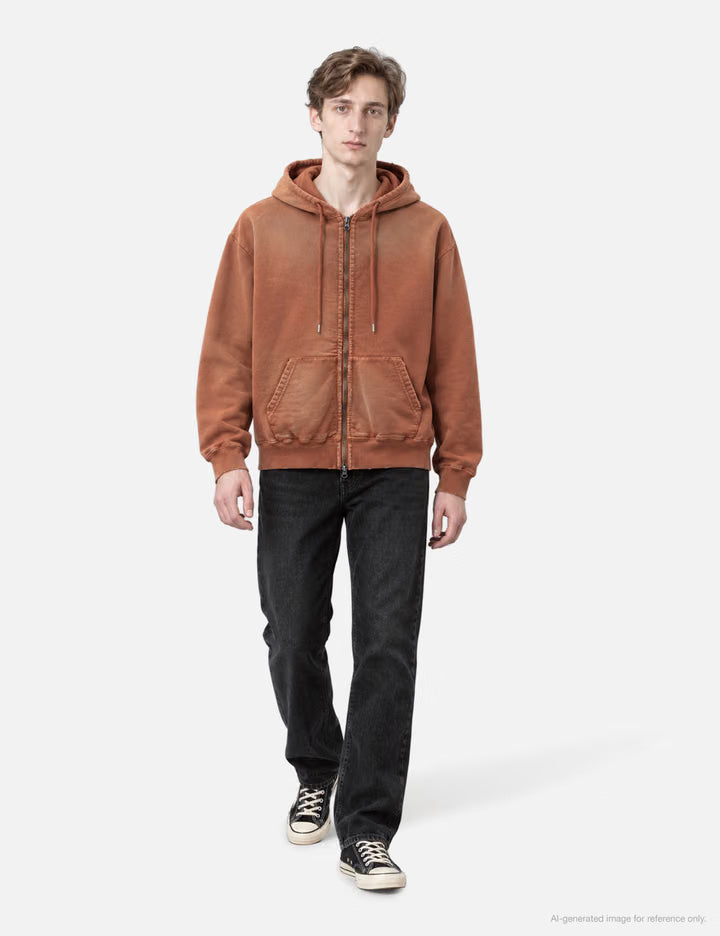 Faded Full Zip Hoodie