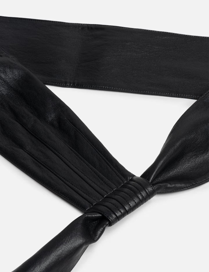 Faux Leather Belt