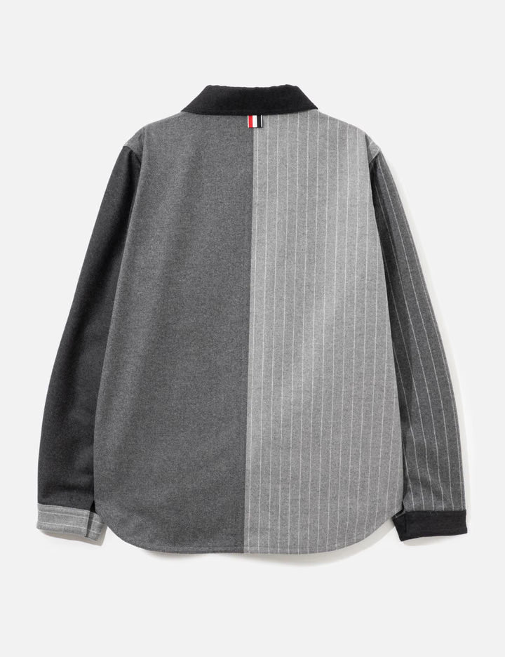 Flannel Funmix Banker Stripe Jacket
