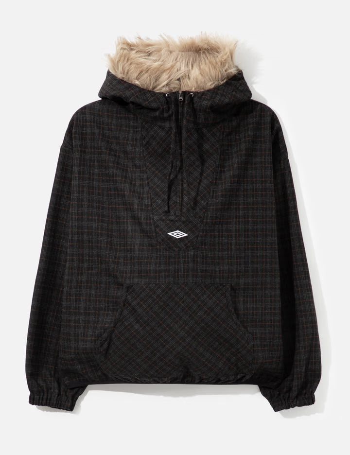 Slam Jam X Umbro Flannel Fur Anorak