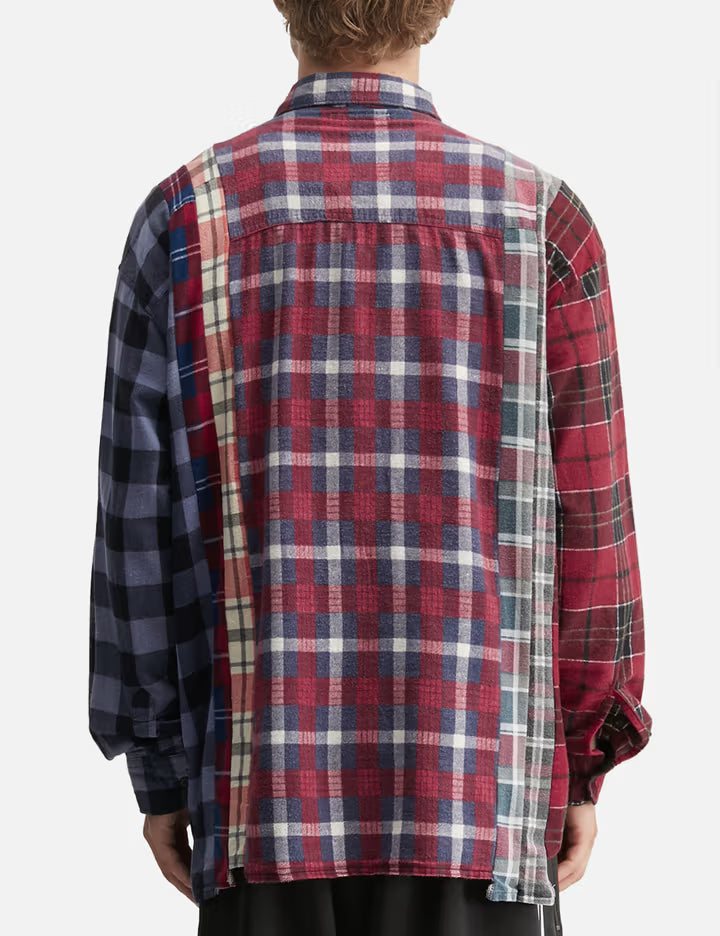 Flannel Shirt - 7 Cuts Wide Shirt
